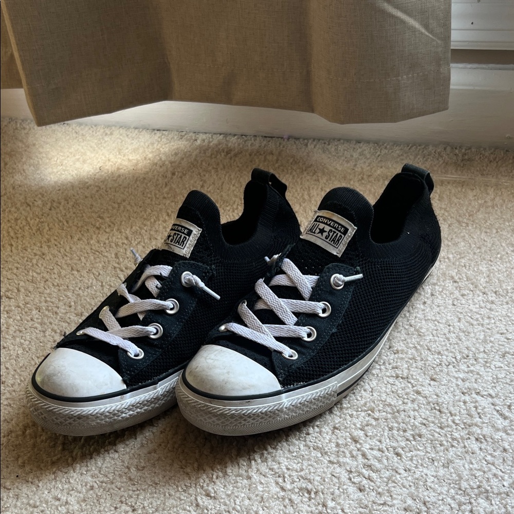Converse Chuck Taylor All Star Shoreline Knit 'Black and white slip in